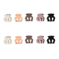 Soho - Mini Pinza Para El Pelo Etta Pinzas y horquillas 10 pieces Negro unisex
