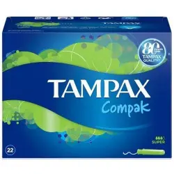 TAMPAX Compak Super 20 und Tampones