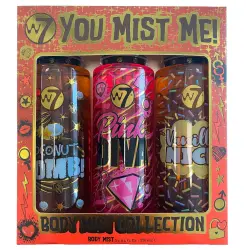 W7 - Set de brumas corporales You Mist Me! - Coconut, Pink Diva, Vanilla