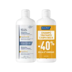 Kelual Squanorm Champú Tratamiento Hidratante Caspa Seca 400 ml
