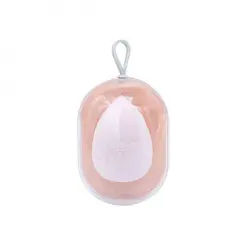 Funda Protectora Oval + Esponja de Maquillaje