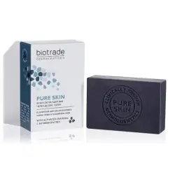 Biotrade - PURE SKIN Jabón Negro Desintoxicante Jabones de manos 100 g unisex
