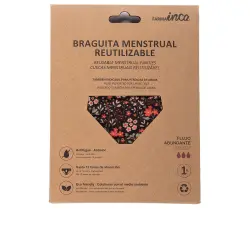 Braguita Menstrual absorción super #flores talla L