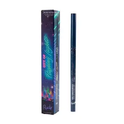 City Of Flashing Lights Micro Retract Lin Wavy Navy