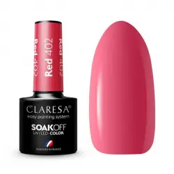 Claresa - Esmalte semipermanente Soak off - 402: Red