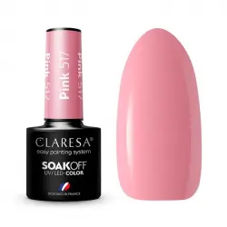 Claresa - Esmalte semipermanente Soak off - 517: Pink