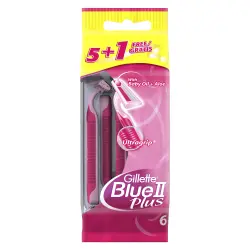 Gillette Maquinilla Blue II Plus Woman 5 + 1