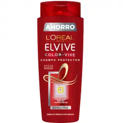 Loreal Paris - Champú protector Elvive Color-Vive - Cabello teñido 700ml