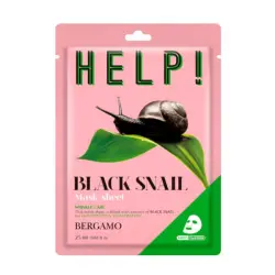 Mascarilla Facial Con Caracol Negro