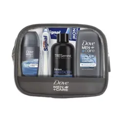 Neceser Viaje Hombre Estuche 5 pz