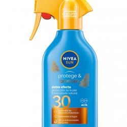 NIVEA - Spray Solar En Pistola Protege & Broncea SPF 30 Sun