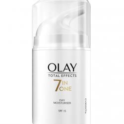 Olay - Crema Hidratante Anti-Edad De Día Total Effects 7en1