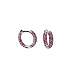 Pendientes de Plata Aro Jazmín  ByDamacoco