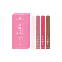 Set Bálsamo Labial The Super Peptide Glossy