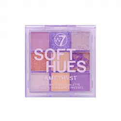 W7 - Paleta de pigmentos prensados Soft Hues - Amethyst