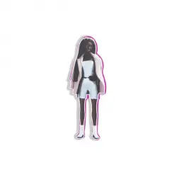 Barbie/Princess lima con textura de grano