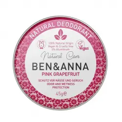 Ben & Anna - Desodorante en lata metálica - Pink grapefruit