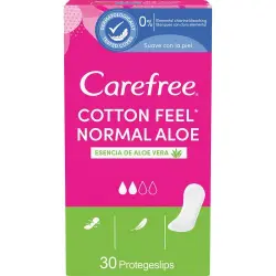 Carefree Aloe Vera 30 und Protege Slips