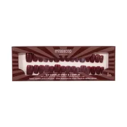 Faux Ongles 02 Rouge Eternel