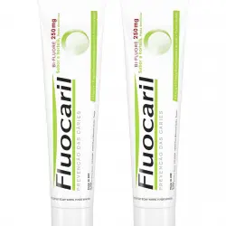 Fluocaril - Duplo Pasta de dientes anti-caries Fluocaril Bi-Fluoré Sabor Menta Fluocaril.
