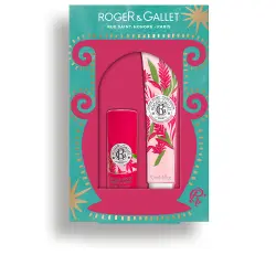 Gingembre Rouge Bálsamo Labial + Crema De Manos Estuche 2 pz