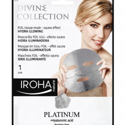 Iroha Nature - Mascarilla Facial Tisú Foil Platino