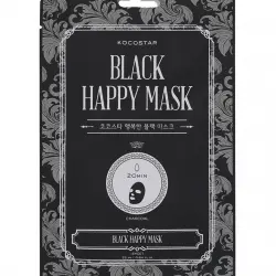 Kocostar - Mascarilla de velo Black Happy Mask Kocostar.