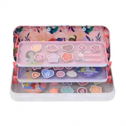 LipSmacker - *Disney Princess*- Estuche de maquillaje Triple Layer Beauty Tin - Princess