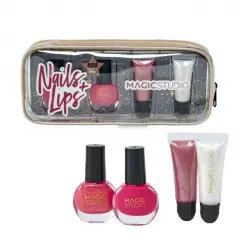 Magic Studio - Set de maquillaje Colorful Nails + Lips