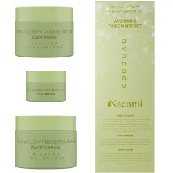 Nacomi - Set de regalo para cuidado facial - Avocado Rich and Comfy Regeneration