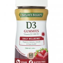 Nature's Bounty - 60 Gummies Vitamina D3