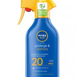 NIVEA - Spray Solar En Pistola Protege & Hidrata SPF 20 Sun