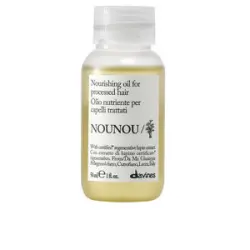 NOUNOU nourishing oil for processed hair Tratamiento hidratante pelo - Tratamiento brillo - Protector térm...