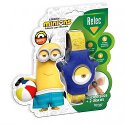 Relec - Pulsera Antimosquitos Minions Azul