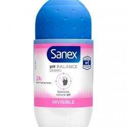 Sanex - Desodorante Roll-on PH Balance Dermo Invisible