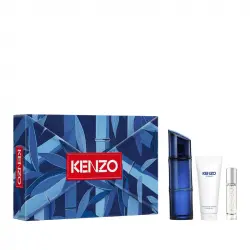Set De Regalo Kenzo Homme Eau de Toilette Intense 110 ml + Shower Gel 75 ml + Travel Spray 10 ml