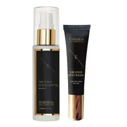 Set para el cuidado de los ojos en oro de 24 quilates Set de tratamiento facial