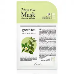 Ariul - Mascarilla facial 7 Days Plus - Té verde