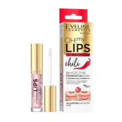 Eveline Cosmetics - Brillo de labios voluminizador Oh! My Lips - Chili