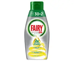 Fairy Platinum gel máquina limón 32 lavados