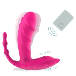 Intima - Panty Vibrador Punto G Y Estimulador Anal Vibradores 1 pieces female