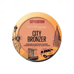 Maybelline - *City Edition* - Polvos bronceadores City Bronzer - 300: Deep Cool