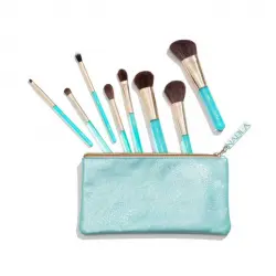 Nabla - Set de brochas de rostro y ojos Aquamarine Essential