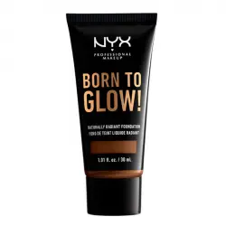 Nyx Professional Makeup - Base de maquillaje fluida Born to Glow! - BTGRF21: Cocoa