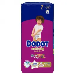 ¡20% DTO! Pañales Activity Talla 7 +15 kg