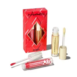 Set Glossy Lips Duo Blowing Air Kisses 10 ml