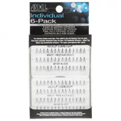 Ardell - Pack de pestañas postizas Individuales Duralash - Knot-free Naturals: Short Black