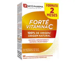 Forté Vitamina C 100 % de origen natural 60 comprimidos