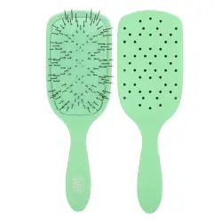 Go Green Thick Hair Paddle Green - Wet Brush