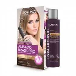 Kit Alisado Brasileño Cabellos Rubios 100 ml